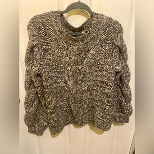 NWT Gap chunky braided alpaca blend sweater